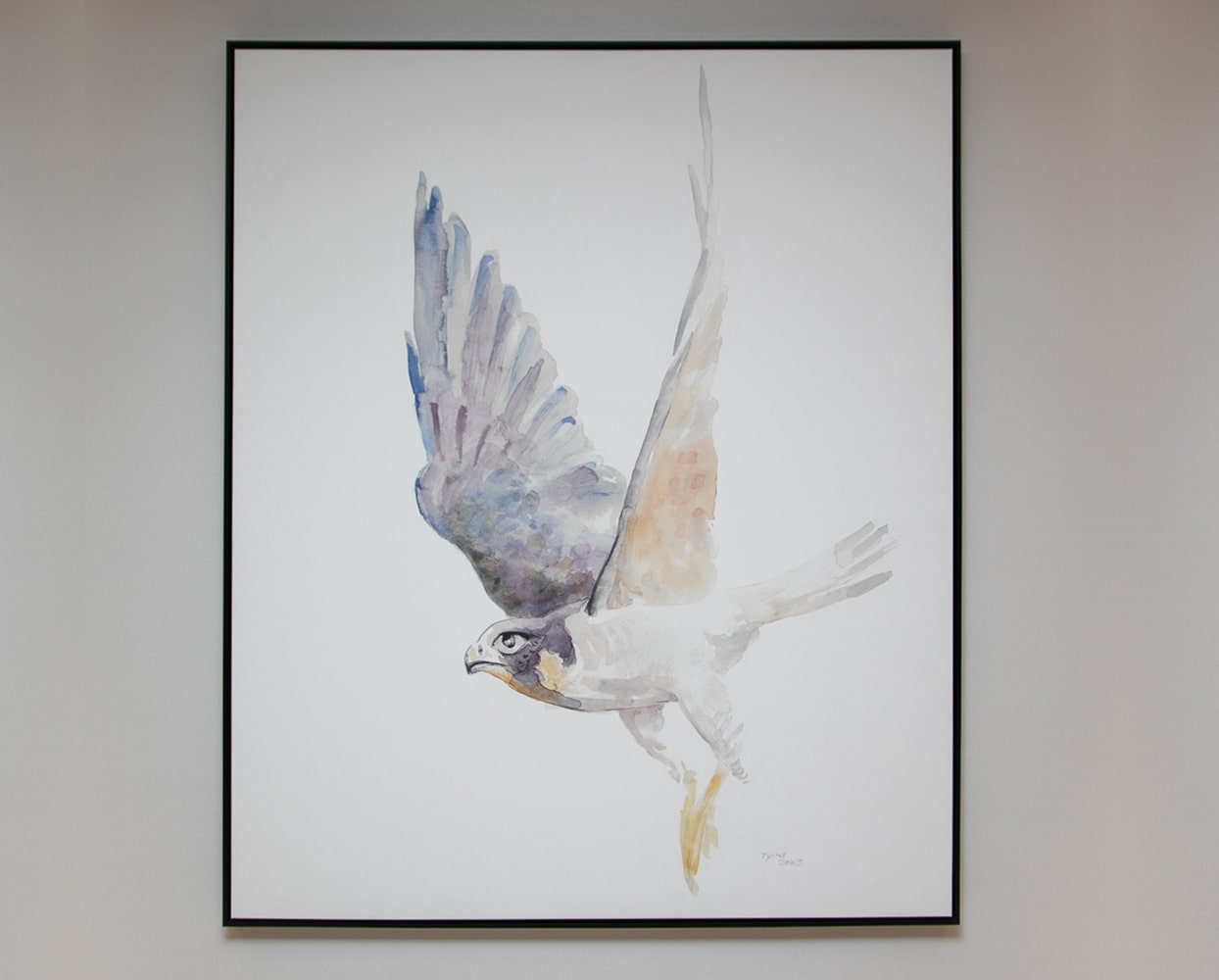 Diving Falcon. Tyrus Lytton, Artist.