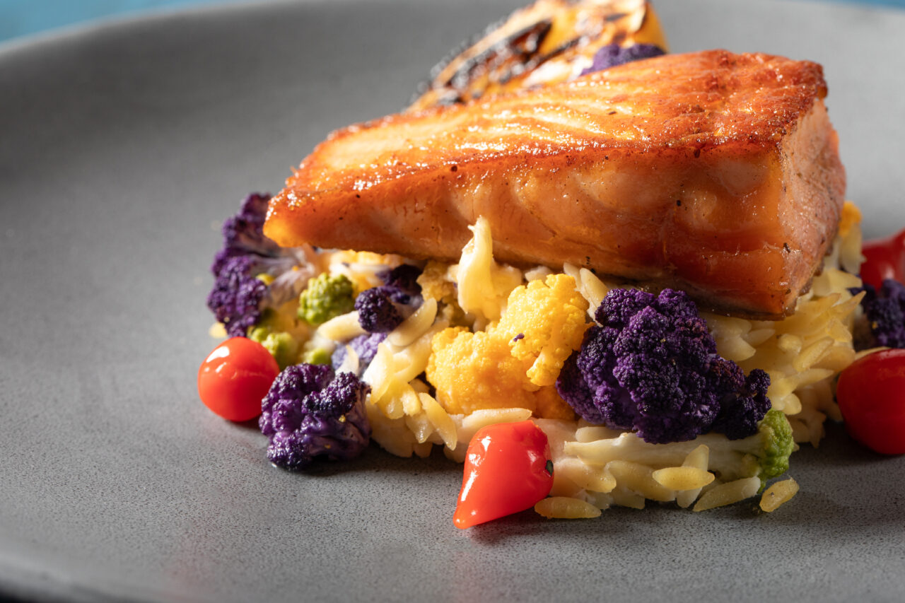 Salmon Banquet Dish - Signia by Hilton Atlanta
