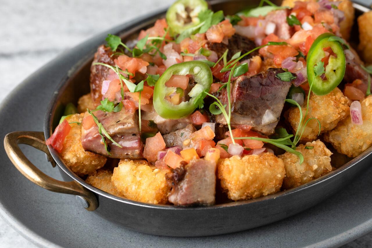 Steak Wagyu Totchos - Nest on Four