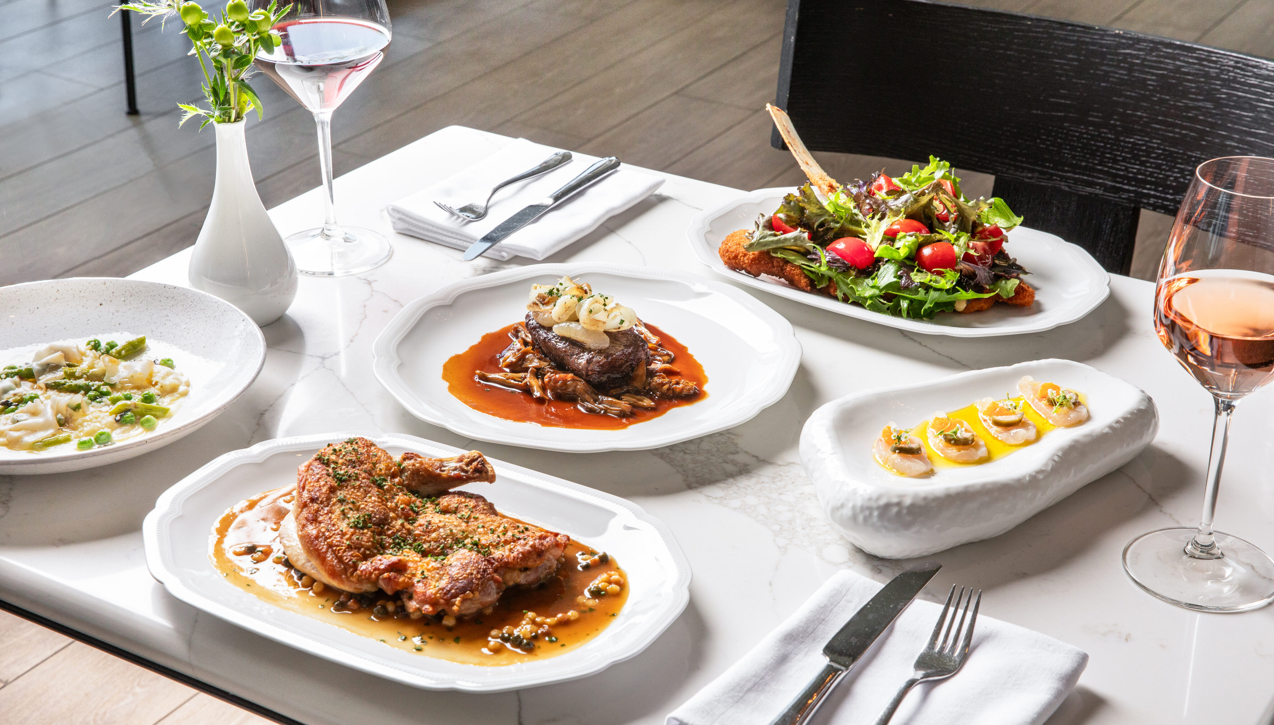 Dishes at Capolinea