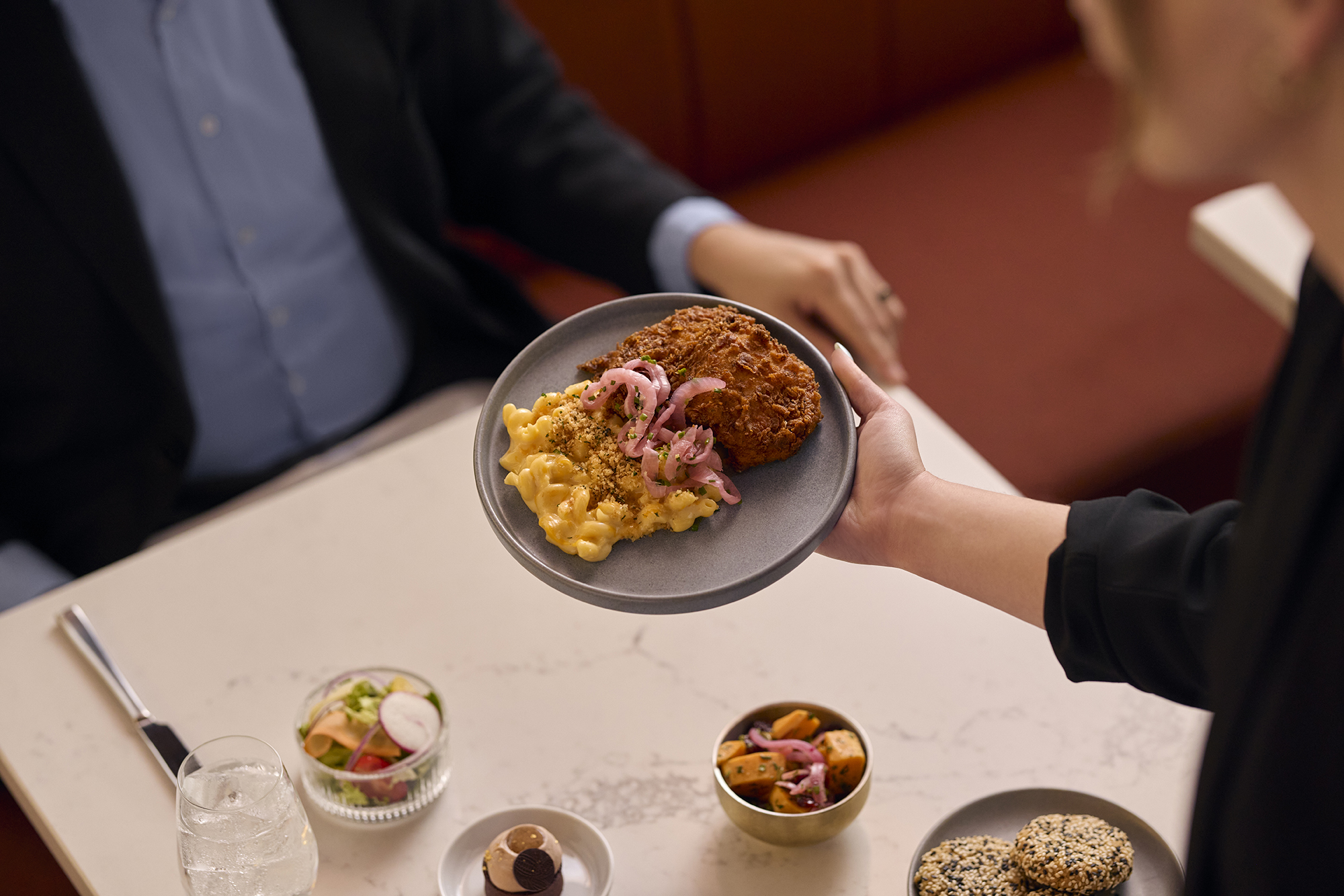 Breakfast, Lunch and Dinner inside Club Signia - Signia by Hilton Atlanta