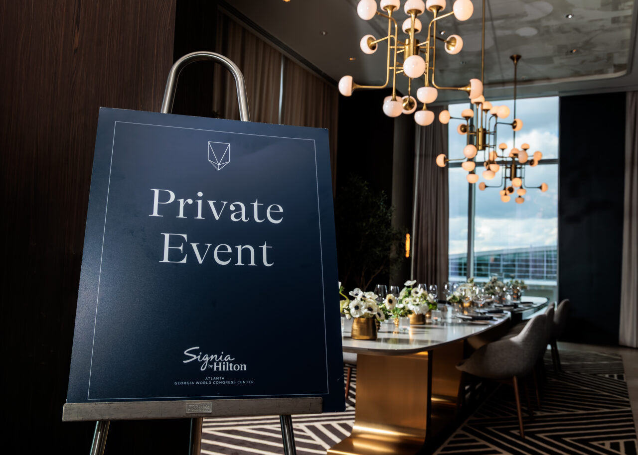 Private Dining - Downtown Atlanta Hotel